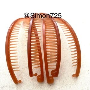 Vintage  Banana Hair Clips